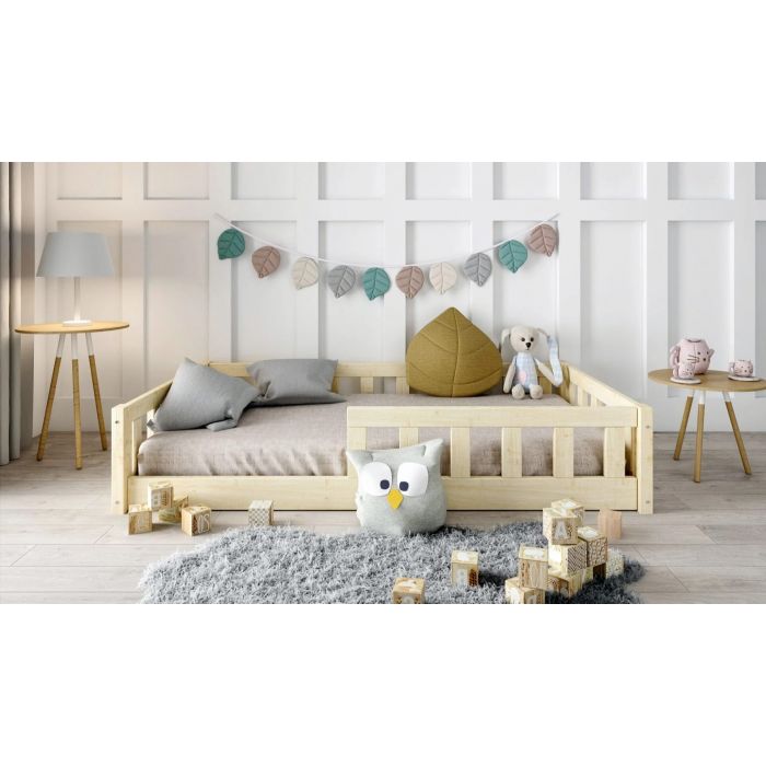 Frisk Montessori bed with safety rail Frisk Montessori bed with safety rail