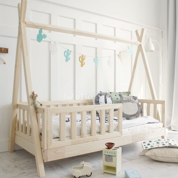 Cozy and charming wooden tipi beds for dreamy nights Cozy and charming wooden tipi beds for dreamy nights