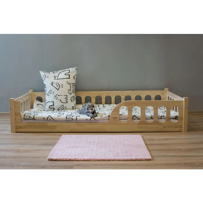 Montessori Toddler Bed For Kids - Solid Wood and Plywood Montessori Toddler Bed For Kids - Solid Wood and Plywood